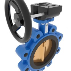 Nodular Cast Iron Butterfly Valve - Lug - Gear Box Operated 