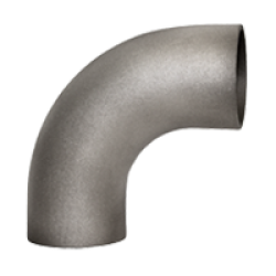 90 Deg LR Elbow Cl-200 90/10 CuNi BW - NAVSEA DWG 810-1385880