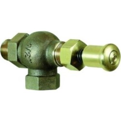 ECON® Drain valve Type: 573 Bronze External thread (BSPP)/Internal thread (BSPP)