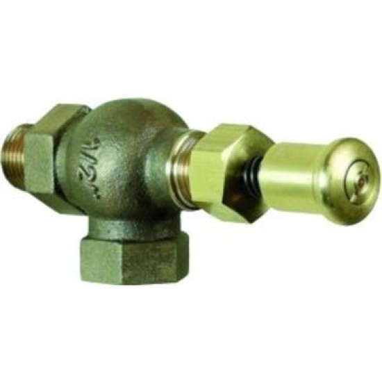 ECON® Drain valve Type: 573 Bronze External thread (BSPP)/Internal thread (BSPP)