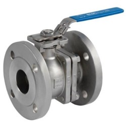 ECON® Ball valve Type: 7289 Stainless steel Fire safe Flange PN16/40