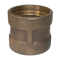 Bronze FSB X FPT Coupling SR Grooved for Brazing Ring - Mil-F-1183 - 400 WOG