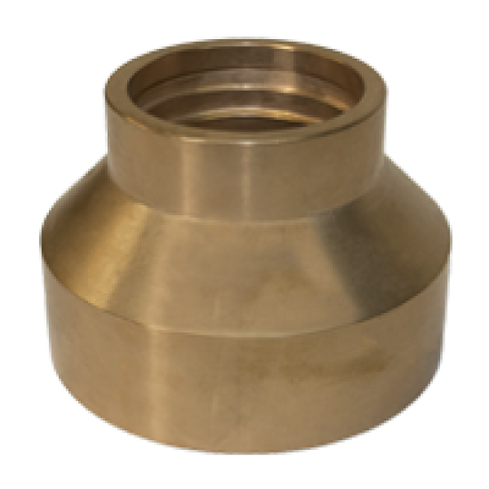 Bronze Bushing (insert Reducer) Grooved for Brazing Ring - Mil-F-1183 - 400 WOG