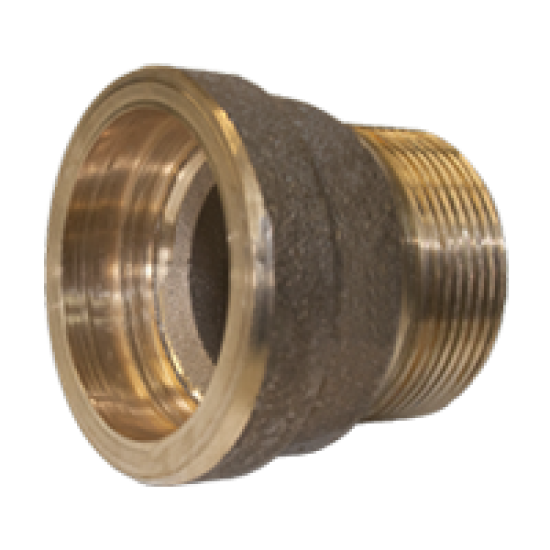 Bronze Male Pipe Thread Adapter - Mil-F-1183 - 400 WOG