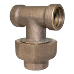 Union Branch Tee Grooved for Brazing Ring - Mil-F-1183 - 400 WOG