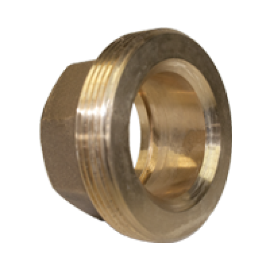 Bronze Union Threadpiece Grooved for Brazing Ring - Mil-F-1183 - 400 WOG