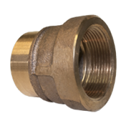 Bronze Female Pipe Thread Adapter - Mil-F-1183 - 400 WOG