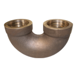 Bronze Return Bend Grooved for Brazing Ring - Mil-F-1183 - 400 WOG